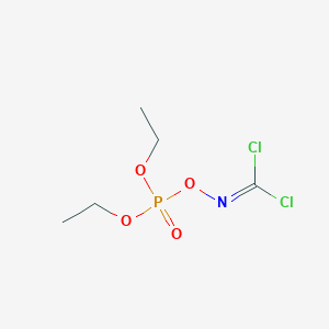 (Dichloromethylideneamino) diethyl phosphate