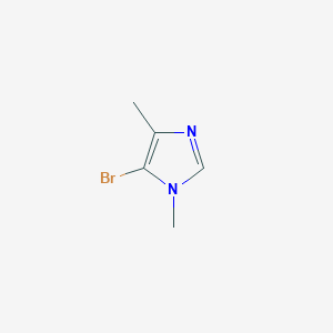 molecular formula C5H7BrN2 B1373866 5-bromo-1,4-dimethyl-1H-imidazole CAS No. 861325-16-8