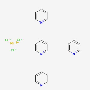 Rhodium(1+), dichlorotetrakis(pyridine)-, chloride