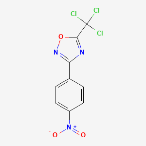 3-(4-Nitrophenyl)-5-(trichloromethyl)-1,2,4-oxadiazole