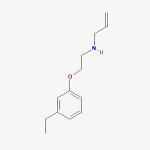 N-(2-(3-Ethylphenoxy)ethyl)prop-2-en-1-amine