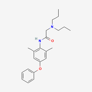 N-(2,6-Dimethyl-4-phenoxyphenyl)-2-(dipropylamino)acetamide