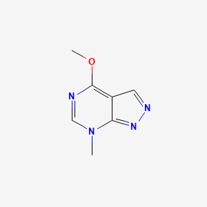 4-Methoxy-7-methyl-7H-pyrazolo[3,4-d]pyrimidine