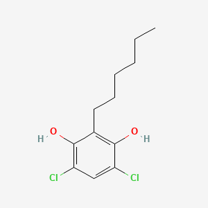 4,6-Dichloro-2-hexylresorcinol