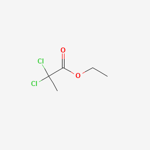 molecular formula C5H8Cl2O2 B13738900 Ethyl 2,2-dichloropropionate CAS No. 17640-03-8