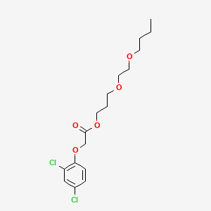 Acetic acid, (2,4-dichlorophenoxy)-, 3-(2-butoxyethoxy)propyl ester