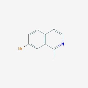 molecular formula C10H8BrN B1373894 7-Bromo-1-methylisoquinoline CAS No. 1416713-61-5