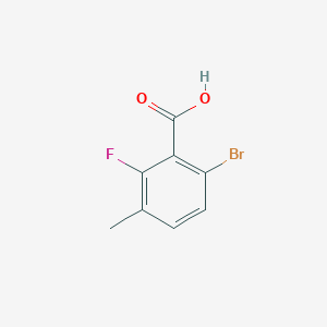 6-Bromo-2-fluoro-3-methylbenzoic acid