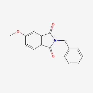 molecular formula C16H13NO3 B1373902 2-苄基-5-甲氧基异吲哚啉-1,3-二酮 CAS No. 1007455-12-0