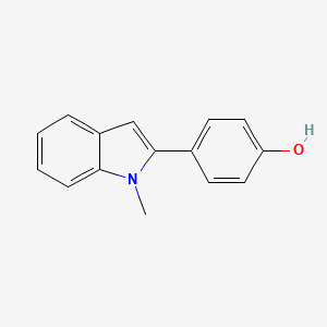 2-(4'-Hydroxyphenyl)-N-methylindole