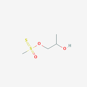 molecular formula C4H10O3S2 B13739119 2-Hydroxypropyl methanethiolsulfonate CAS No. 41206-16-0