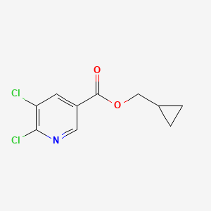 Cyclopropylmethyl 5,6-dichloropyridine-3-carboxylate