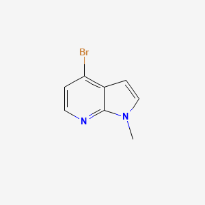 B1373930 4-Bromo-1-methyl-1H-pyrrolo[2,3-B]pyridine CAS No. 1234616-25-1