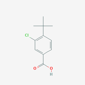 molecular formula C11H13ClO2 B1373933 4-Tert-butyl-3-chlorobenzoic acid CAS No. 1515-20-4
