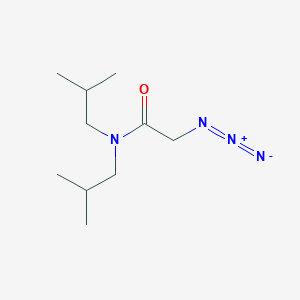 2-azido-N,N-bis(2-methylpropyl)acetamide