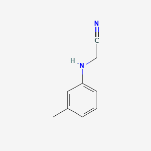 2-(3-methylanilino)acetonitrile