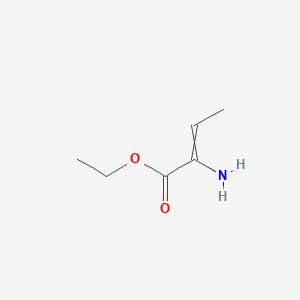 Ethyl 2-amino-2-butenoate