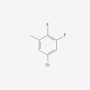 molecular formula C7H5BrF2 B1373946 5-Bromo-1,2-difluoro-3-methylbenzene CAS No. 1143502-75-3