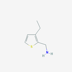(3-Ethylthiophen-2-yl)methanamine