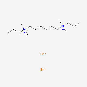 Ammonium, hexamethylenebis(dimethylpropyl-, dibromide