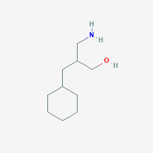 molecular formula C10H21NO B1374014 3-氨基-2-(环己甲基)丙醇 CAS No. 1251261-18-3