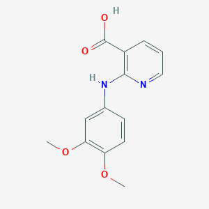 2-(3,4-Dimethoxy-phenylamino)-nicotinic acid