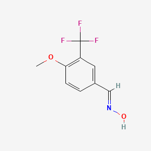 4-Methoxy-3-(trifluoromethyl)benzaldehyde oxime