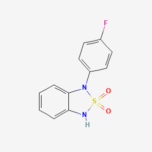 1-(4-Fluorophenyl)-1,3-dihydro-2,1,3-benzothiadiazole 2,2-dioxide