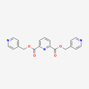 Bis(pyridin-4-ylmethyl) pyridine-2,6-dicarboxylate