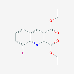 Diethyl 8-fluoroquinoline-2,3-dicarboxylate