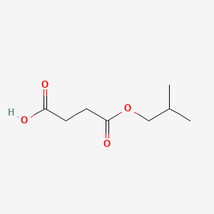 molecular formula C8H14O4 B13740301 Butanedioic acid, mono(2-methylpropyl) ester CAS No. 20279-40-7