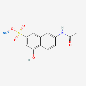 Sodium 2-acetamido-5-hydroxynaphthalene-7-sulphonate