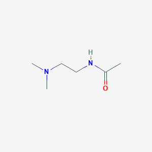 molecular formula C6H14N2O B13740373 Acetamide, N-(2-(dimethylamino)ethyl)- CAS No. 3197-11-3