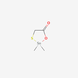 1,3,2-Oxathiastannolan-5-one, 2,2-dimethyl-