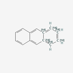 molecular formula C14H10 B13740489 Anthracene-(1,2,3,4,4A,9A-14C) 