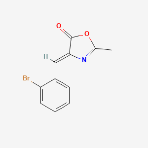 (4Z)-4-[(2-bromophenyl)methylene]-2-methyl-oxazol-5-one