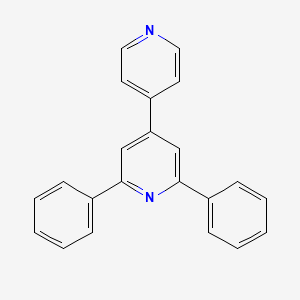 molecular formula C22H16N2 B13740519 2,6-Diphenyl-4,4'-bipyridine 