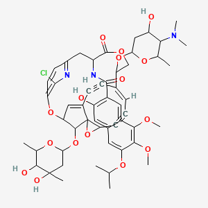 molecular formula C53H60ClN3O16 B13740556 Kedarcidin 