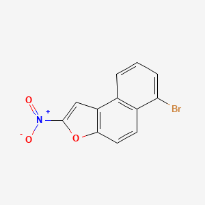 6-Bromo-2-nitronaphtho(2,1-b)furan