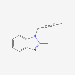 1-(But-2-yn-1-yl)-2-methyl-1H-benzo[d]imidazole