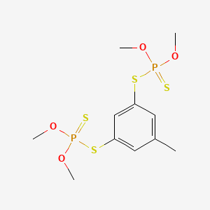 Phosphorodithioic acid, S,S'-(methylphenylene) O,O,O',O'-tetramethyl ester