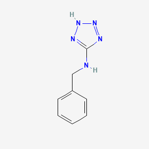 molecular formula C8H9N5 B13740642 5-Benzylaminotetrazole CAS No. 14832-58-7