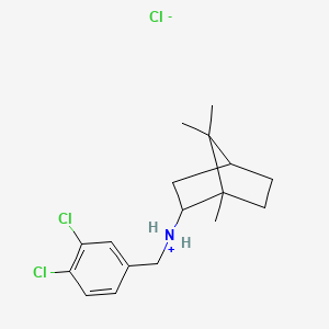 (+-)-endo-N-(3,4-Dichlorobenzyl)-2-bornanamine hydrochloride