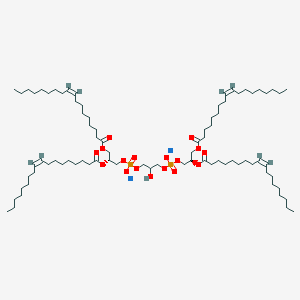 molecular formula C81H148Na2O17P2 B13740689 1,1',2,2'-Tetraoleoyl cardiolipin(disodium salt) 