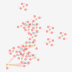 molecular formula O64P16Sn8-16 B13740778 tin(4+);hexadecaphosphate CAS No. 15578-32-2