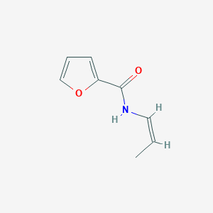 molecular formula C8H9NO2 B13740780 (Z)-N-(Prop-1-en-1-yl)furan-2-carboxamide 