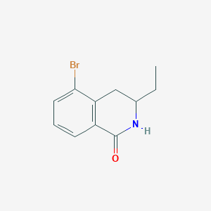 5-Bromo-3-ethyl-1,2,3,4-tetrahydroisoquinolin-1-one