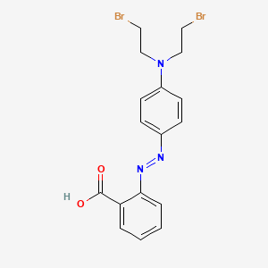 Azobenzene, 4-bis(2-bromoethyl)amino-2'-carboxy-