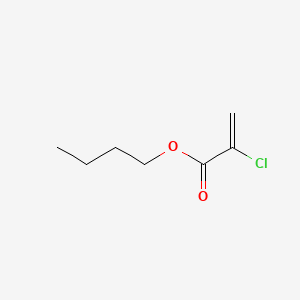 molecular formula C7H11ClO2 B13740927 Butyl 2-chloroacrylate CAS No. 13401-85-9