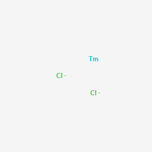 molecular formula Cl2Tm-2 B13740932 Thulium;dichloride CAS No. 22852-11-5